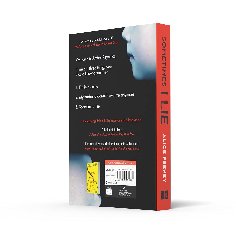 Picture of Sometimes I Lie Alice Feeney ( Premium Paper and Matte Cover ) Novel