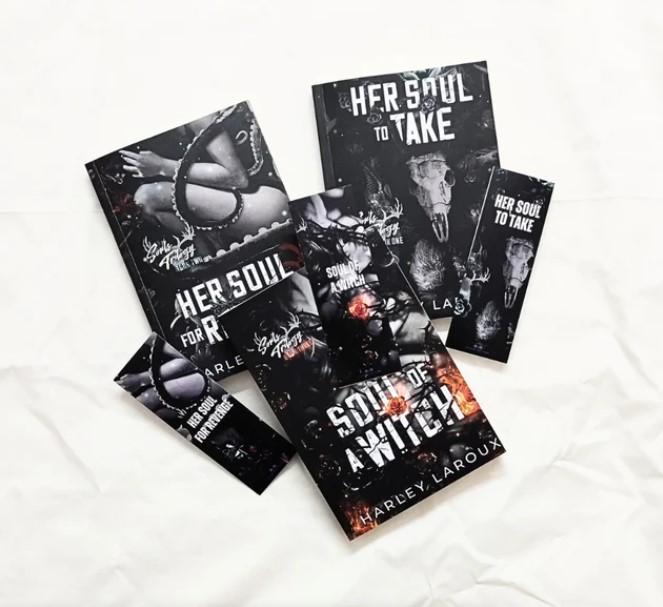 Picture of Souls Trilogy ( 3 Books ) by Harley Laroux ( Premium Paper & Matte Cover ) Novel