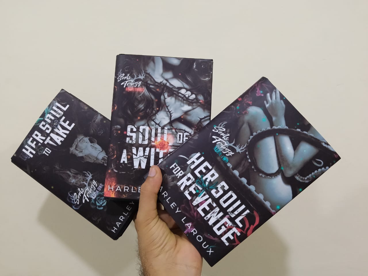 Picture of Souls Trilogy ( 3 Books ) by Harley Laroux ( Premium Paper & Matte Cover ) Novel