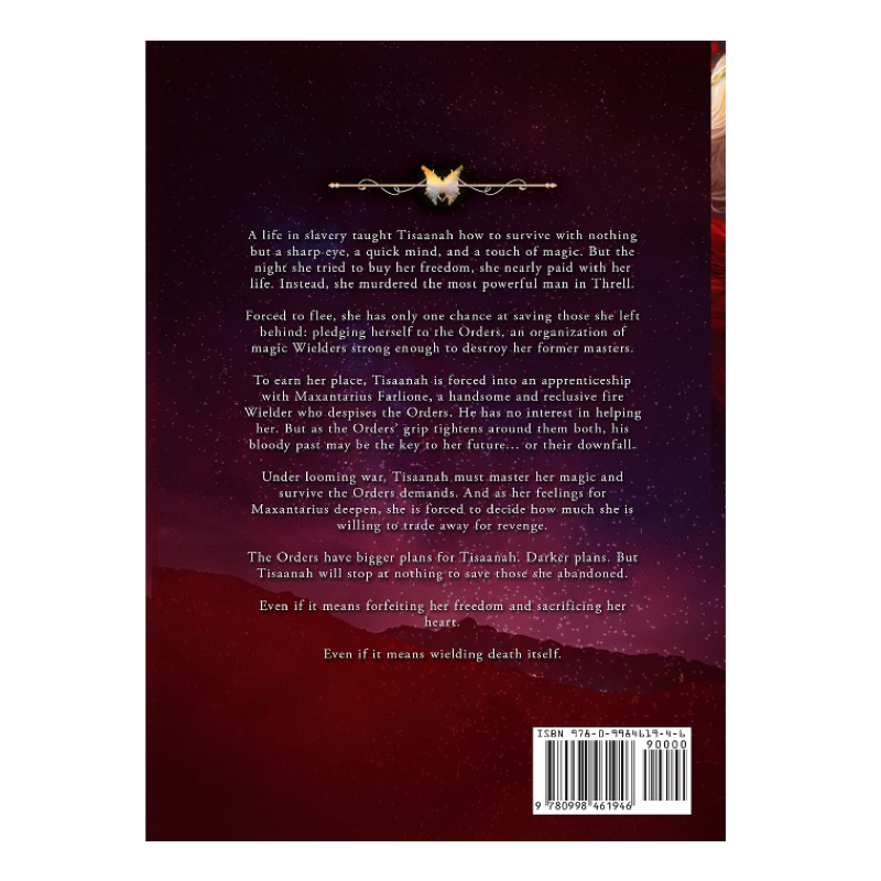 Picture of Daughter of No Worlds ( The War of Lost Hearts #1 ) ( Book by Carissa Broadbent ) ( Premium Paper and Matte Cover ) Novel