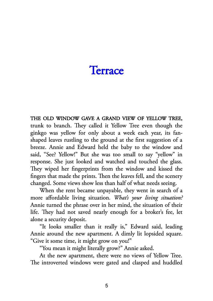 Picture of Terrace Story ( Book by Hilary Leichter ) ( Premium Print and Matte Cover ) Novel