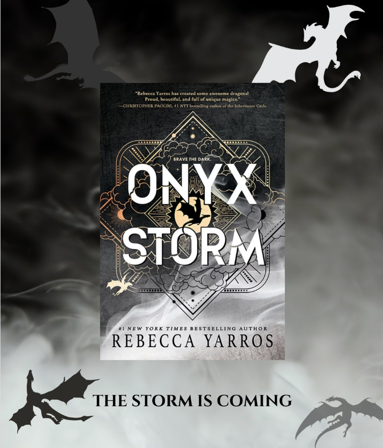 Picture of Onyx Storm (The Empyrean, #3) Book by Rebecca Yarros (Premium Paper & Matte Cover) Novel