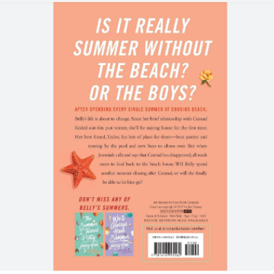 Picture of It's Not Summer Without You ( Summer, #2 ) by Jenny Han ( Premium Paper and Matte Cover ) Novel