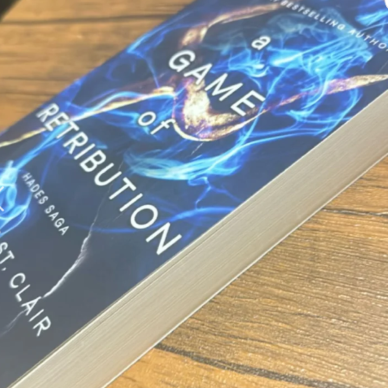 Picture of A Game of Retribution ( Hades Saga #2 ) ( Book by Scarlett St. Clair ) ( Premium Paper and Matte Cover ) Novel
