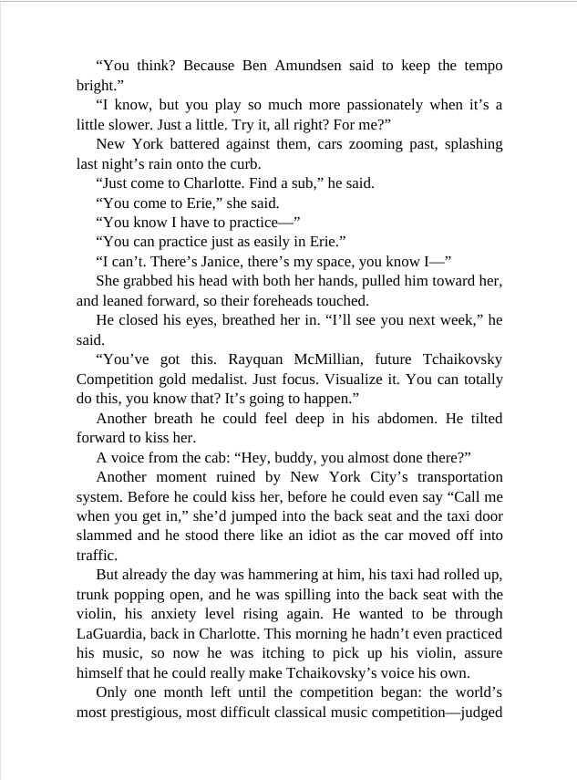 Picture of The Violin Conspiracy Brendan slocumb ( Premium Paper and Matte cover ) Novel