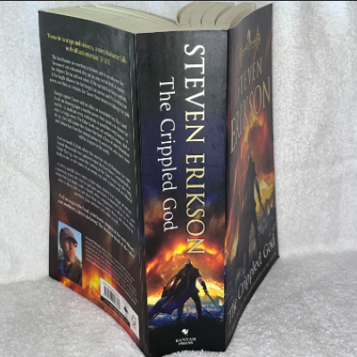 Picture of The Crippled God ( Malazan Book of the Fallen #10 ) ( Book by Steven Erikson ) ( Premium Paper and Matte Cover ) Novel