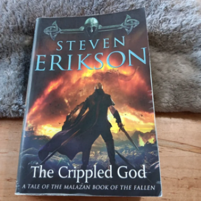 Picture of The Crippled God ( Malazan Book of the Fallen #10 ) ( Book by Steven Erikson ) ( Premium Paper and Matte Cover ) Novel