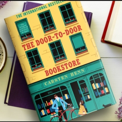 Picture of The Door-to-Door Bookstore ( Book by Carsten Henn ) ( Premium Paper and Matte Cover ) Novel