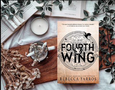 Picture of Fourth Wing ( The Empyrean #1 ) by Rebecca Yarros ( Premium Paper and Matte Cover ) - Delights Novel