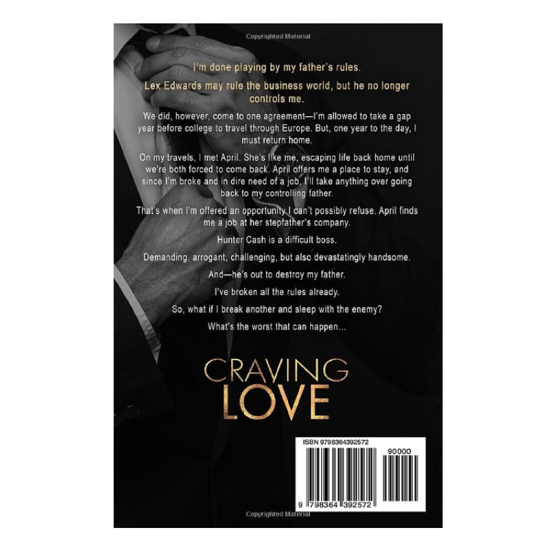 Picture of Craving Love ( Secret Love #1 ) ( Book by Kat T. Masen ) ( Premium Paper and Matte Cover ) Novel
