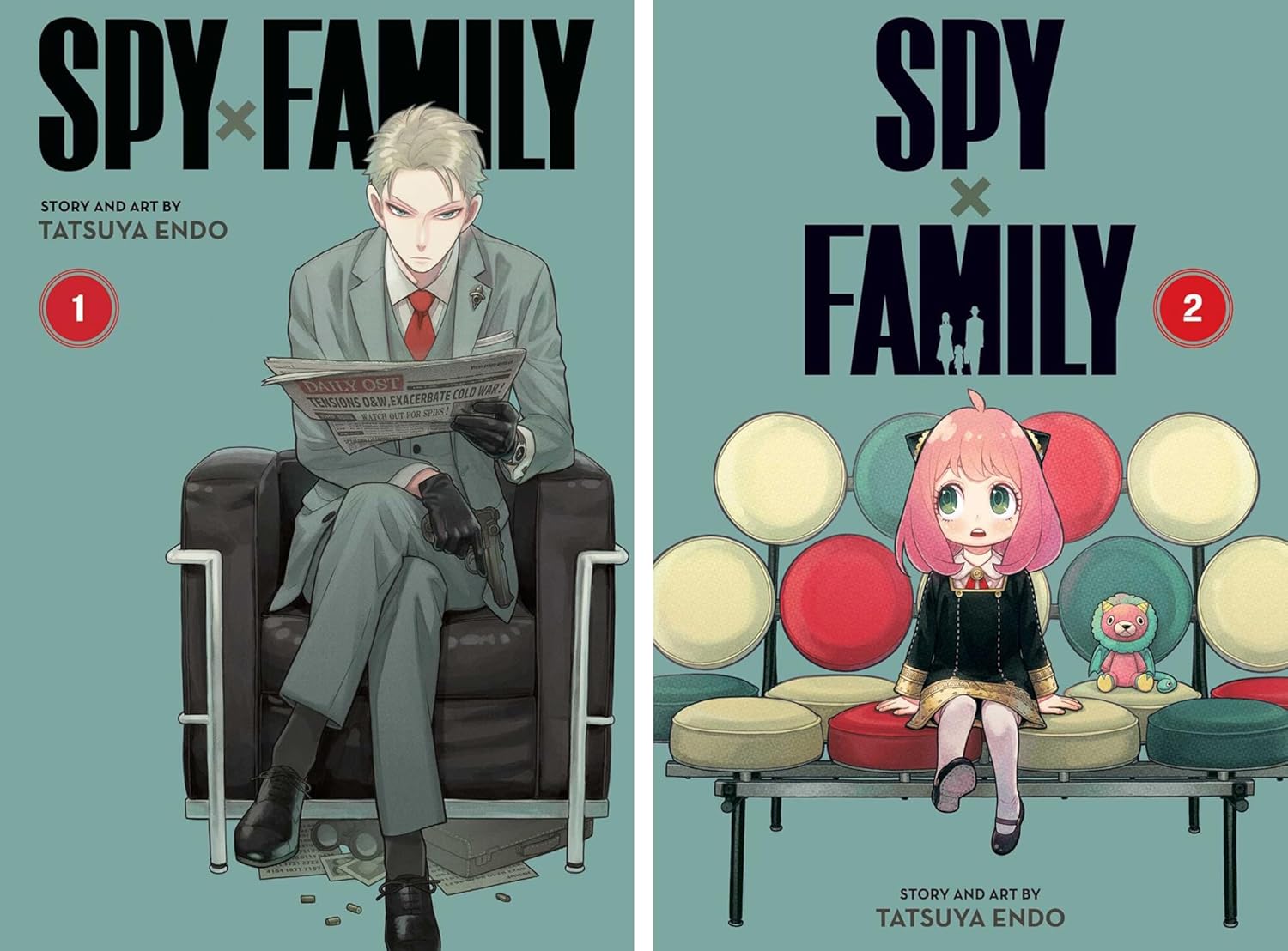 Picture of Spy x Family Complete 15 Book Series (Vol. 1-13 + Official Guide + Spy x Family Portrait) Manga Set, by Tatsuya Endo (15 Books) Paperback – January 1, 2025