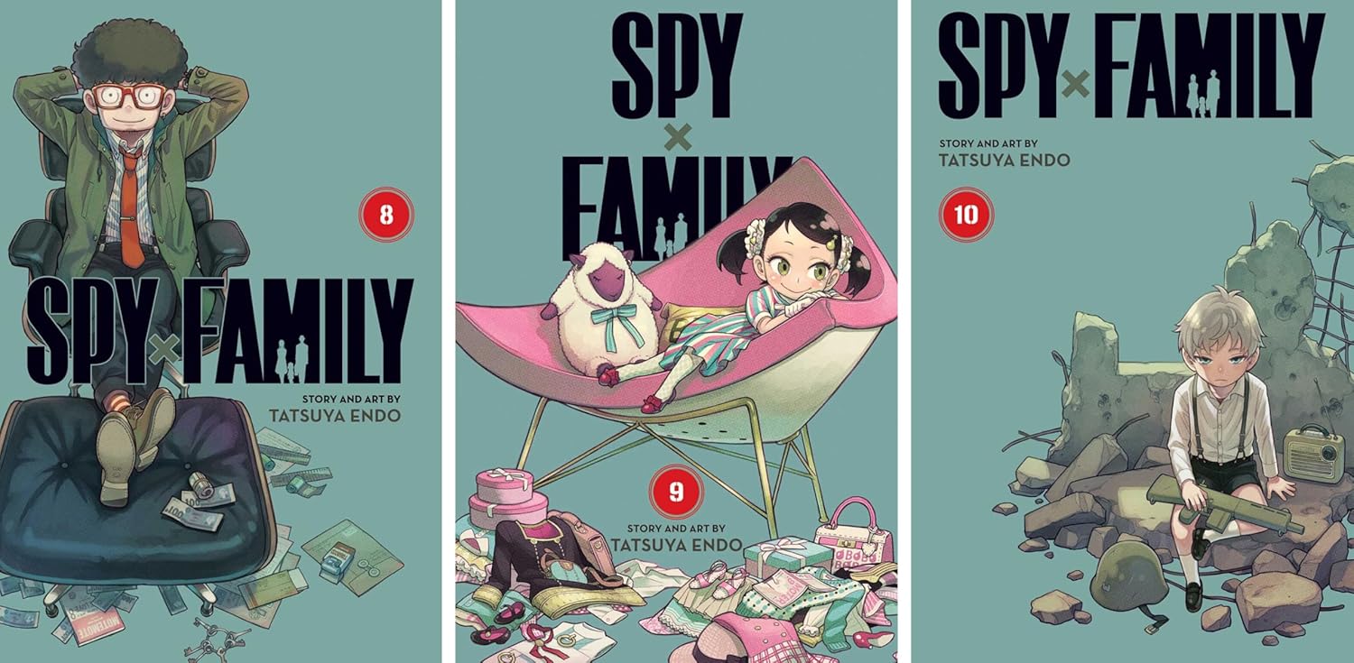 Picture of Spy x Family Complete 15 Book Series (Vol. 1-13 + Official Guide + Spy x Family Portrait) Manga Set, by Tatsuya Endo (15 Books) Paperback – January 1, 2025