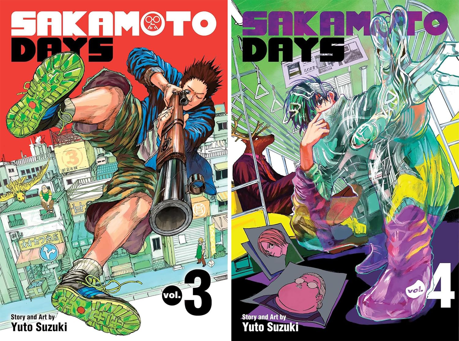 Picture of Sakamoto Days Manga 12-book Set Vol.1-12 by Yuto Suzuki Paperback – January 1, 2022