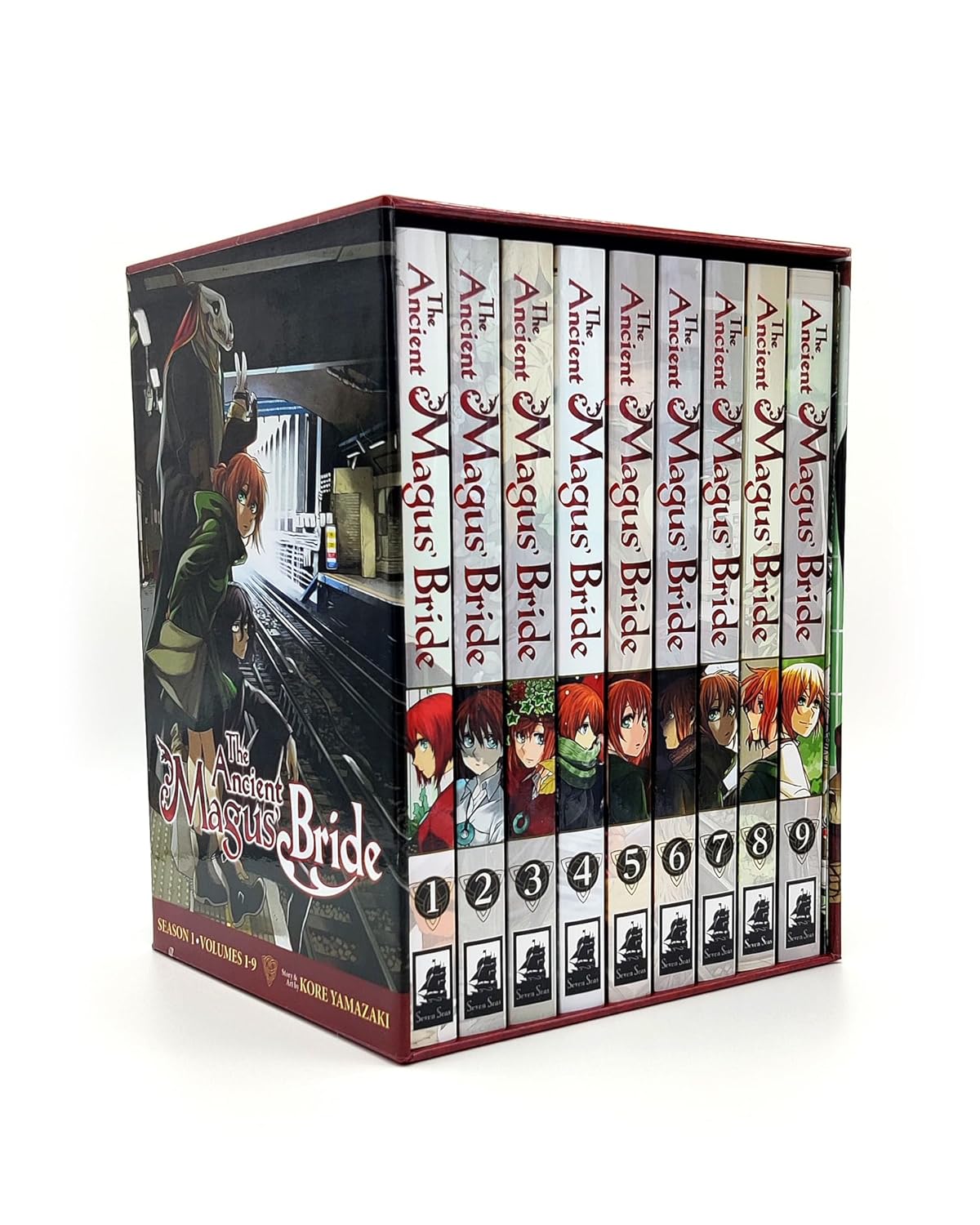 Picture of The Ancient Magus' Bride - Season 1 Box Set (Vol. 1-9) Paperback – November 14, 2023