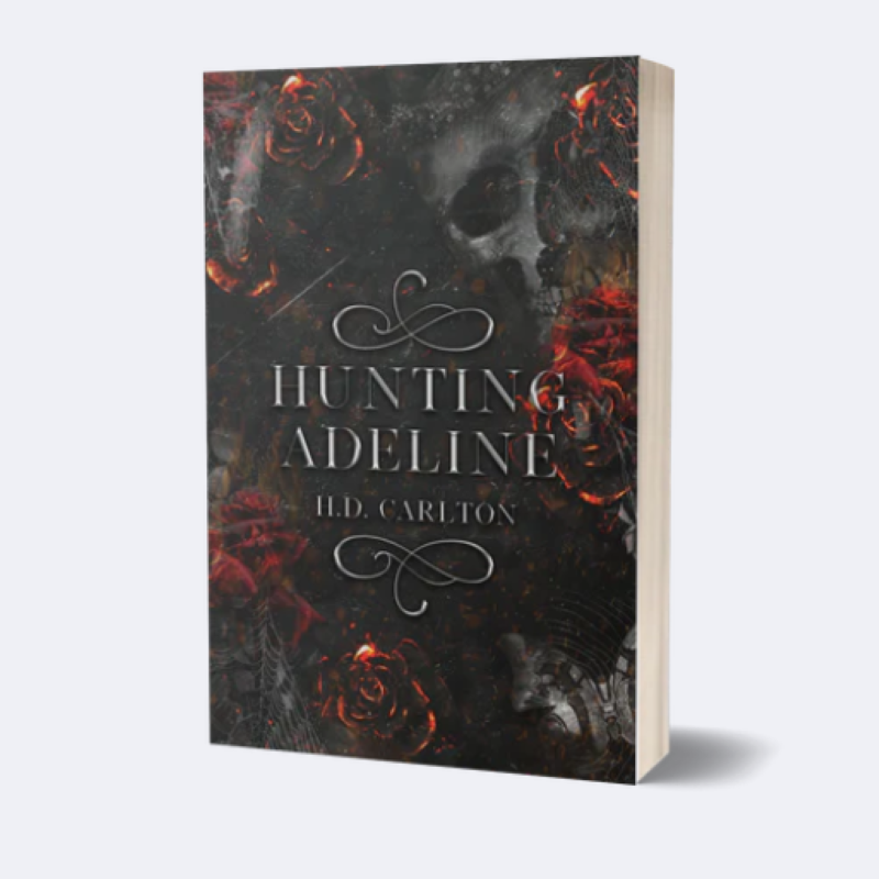 Picture of Hunting Adeline by H.D. Carlton | Cat and Mouse Duet #2 ( Premium Paper and Matte Cover ) Novel