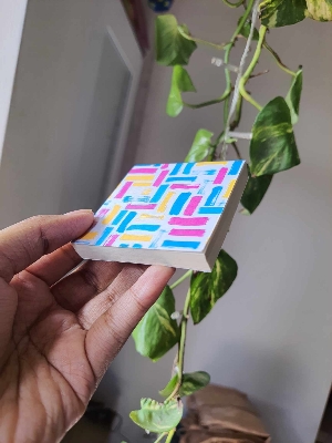 Picture of Pocket Notepad- BrushStroke- Stylish Pocket notebook for Cool lifestyle. 100 Pages Novel