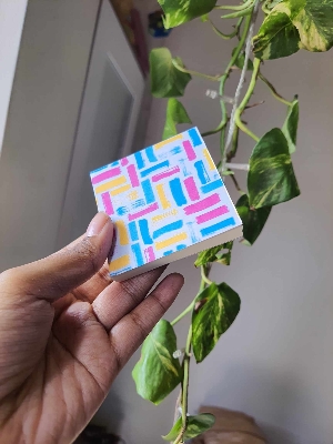 Picture of Pocket Notepad- BrushStroke- Stylish Pocket notebook for Cool lifestyle. 100 Pages Novel