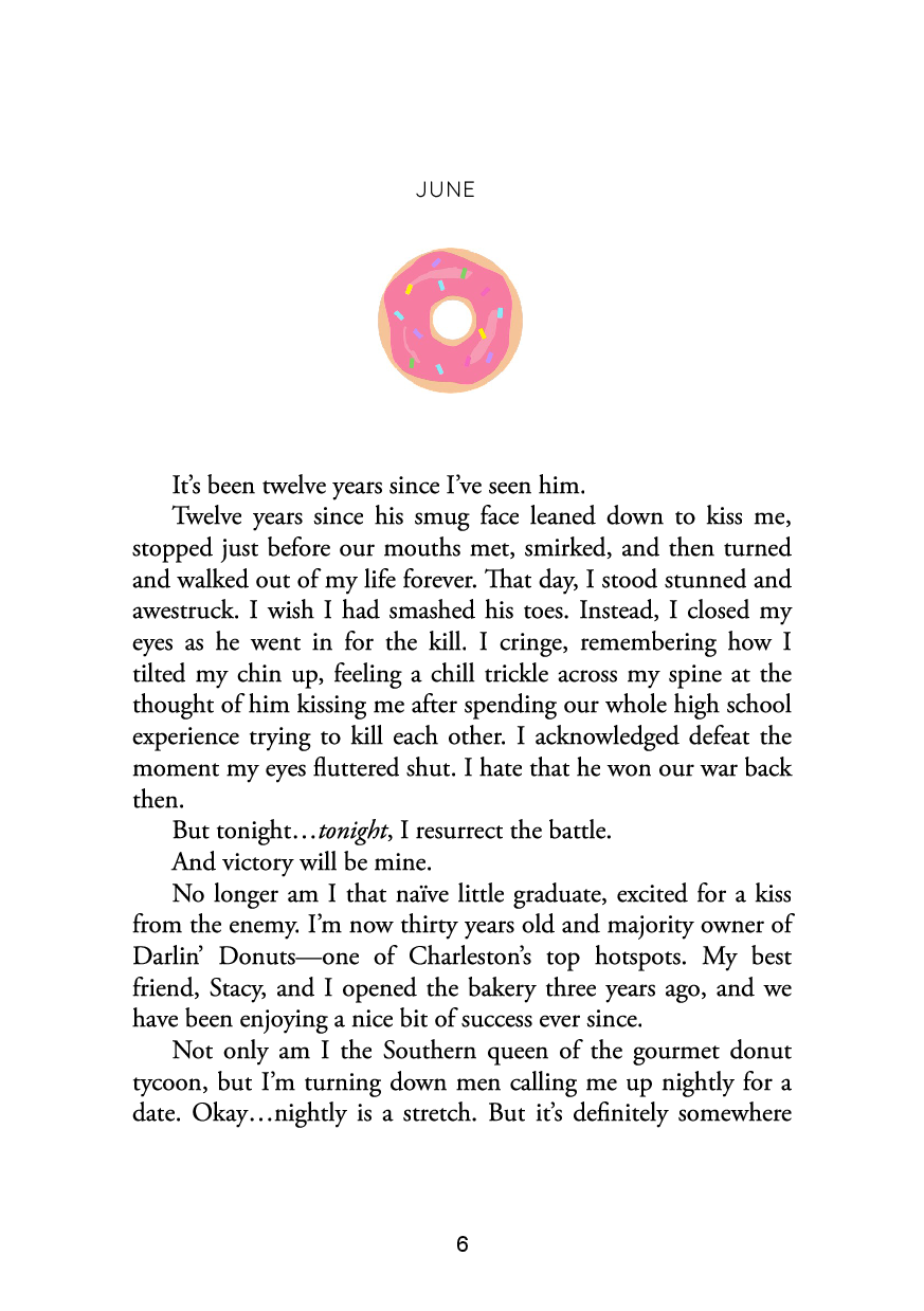 Picture of The Enemy (It Happened in Charleston, #2) by Sarah Adams | Premium Paper | Matte Cover Novel