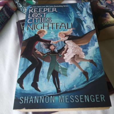 Picture of Nightfall ( Keeper of the Lost Cities #6 ) ( Book by Shannon Messenger ) ( Premium Print and Matte Cover ) Novel