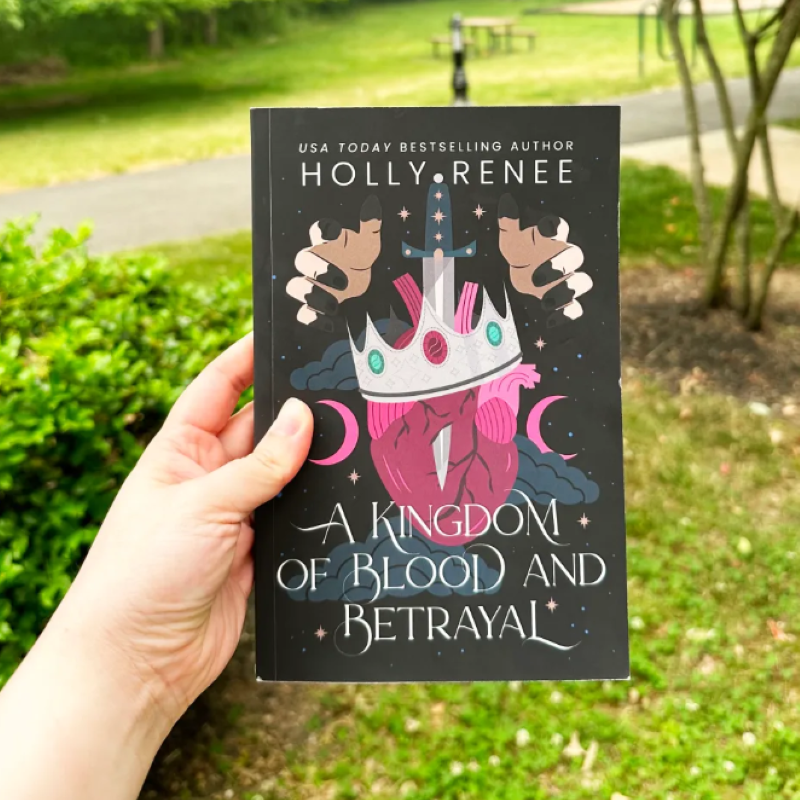 Picture of A Kingdom of Blood and Betrayal ( Stars and Shadows #2 ) ( Book by Holly Renee ) ( Premium Paper and Matte Cover ) Novel