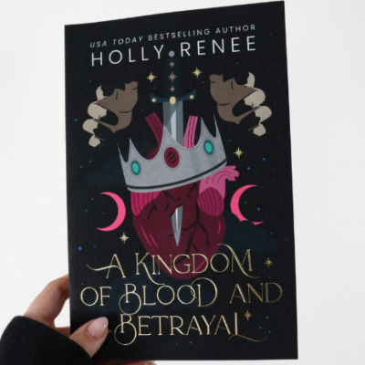 Picture of A Kingdom of Blood and Betrayal ( Stars and Shadows #2 ) ( Book by Holly Renee ) ( Premium Paper and Matte Cover ) Novel