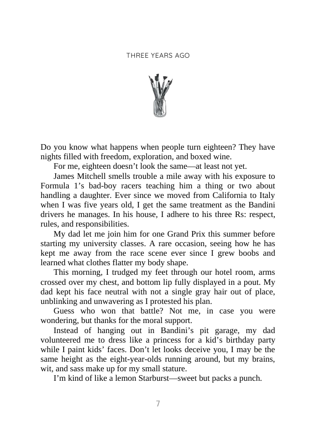 Picture of Collided ( Dirty Air #2 ) by Lauren Asher ( Premium Print and Matte Cover ) Novel