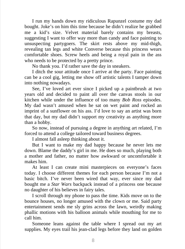 Picture of Collided ( Dirty Air #2 ) by Lauren Asher ( Premium Print and Matte Cover ) Novel