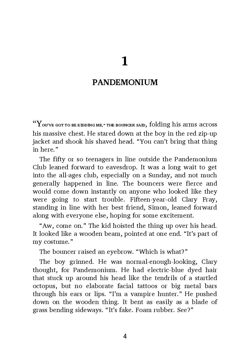 Picture of The Mortal Instruments #1 City of Bones by Cassandra Clare Novel