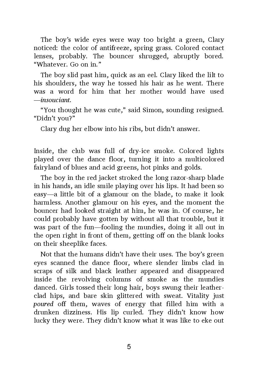 Picture of The Mortal Instruments #1 City of Bones by Cassandra Clare Novel