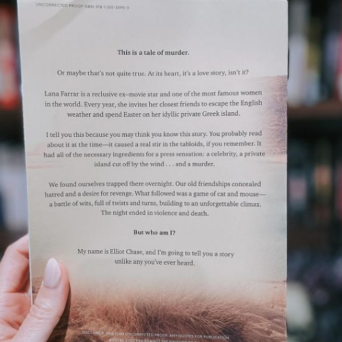 Picture of The Fury ( Book by Alex Michaelides ) ( Premium Paper and Matte Cover ) Novel