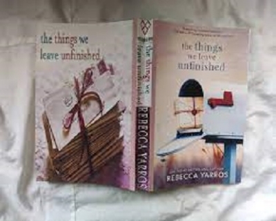 Picture of The Things We Leave Unfinished by Rebecca Yarros ( Premium Print and Matte Cover ) Novel
