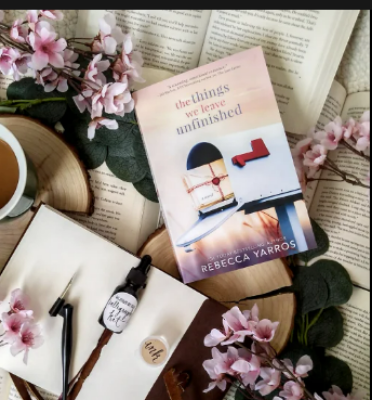 Picture of The Things We Leave Unfinished by Rebecca Yarros ( Premium Print and Matte Cover ) Novel