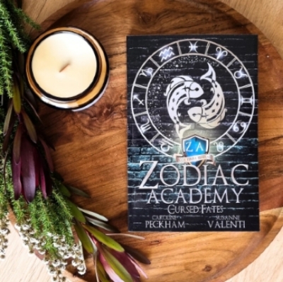 Picture of Cursed Fates ( Zodiac Academy #5 ) ( Book by Caroline Peckham ) ( Premium Print and Matte Lamination ) Novel