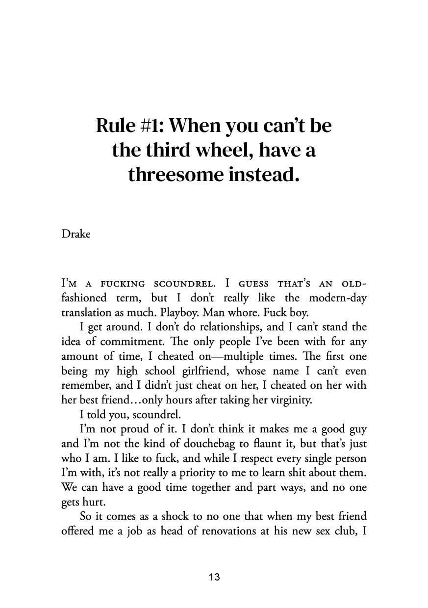 Picture of Give Me More (Salacious Players Club #3) by Sara Cate | Premium Paper | Matte Cover Novel