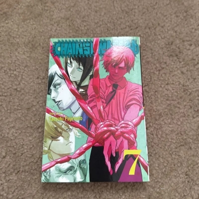 Picture of Chainsaw Man Volume 7 Manga Graphic Novels Anime Comic Book