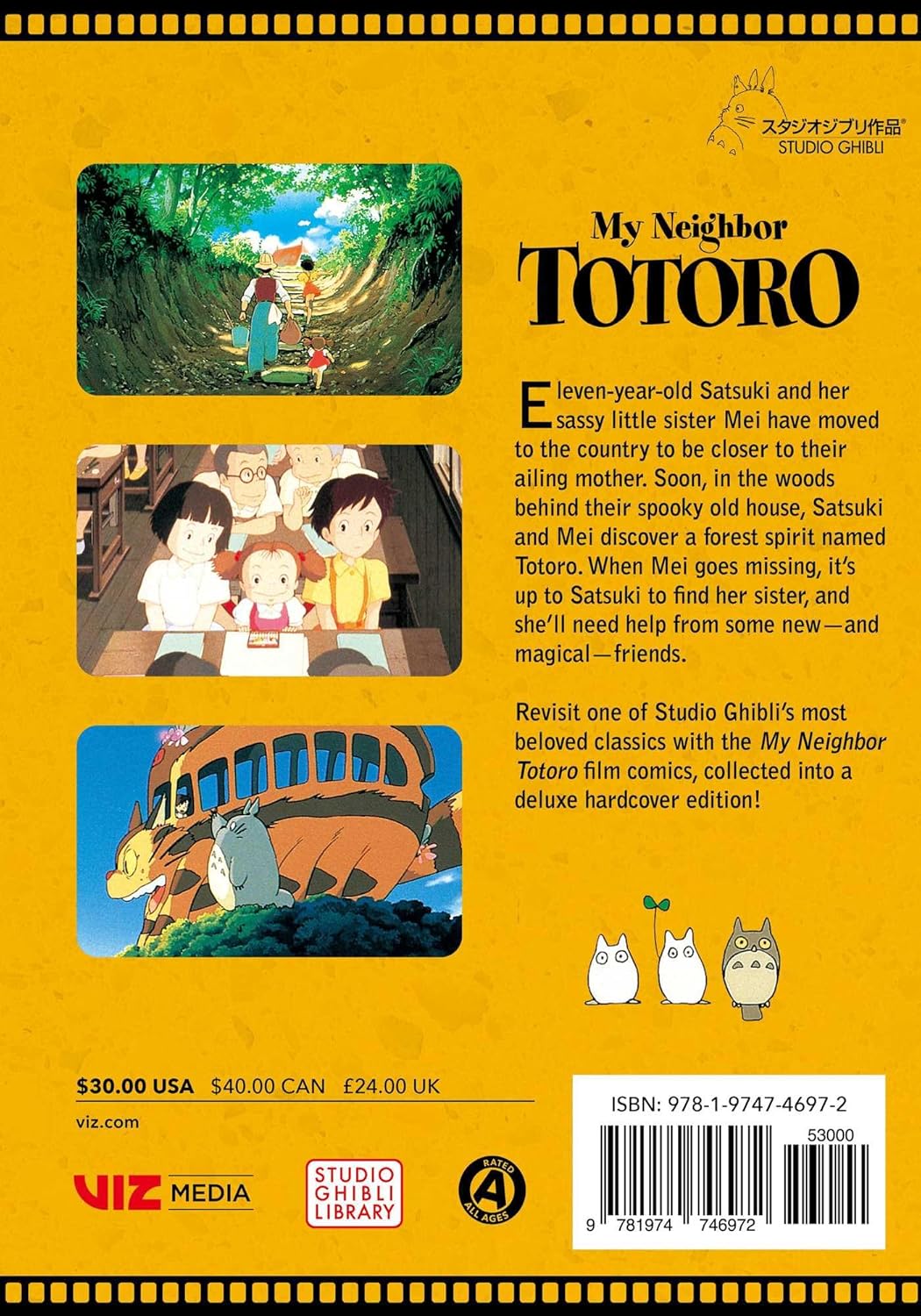 Picture of My Neighbor Totoro Film Comic: All-in-One Edition (My Neighbor Totoro: All-in-One Edition) Hardcover – August 27, 2024