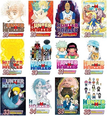 Picture of Hunter x Hunter Manga Set, Vol. 25-36 Paperback – January 1, 2019