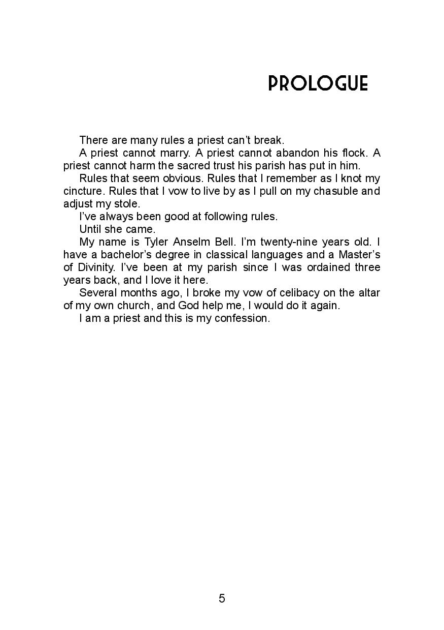 Picture of Priest: A Love Story ( Priest #1 ) by Sierra Simone ( Premium Paper and matte Cover ) Novel