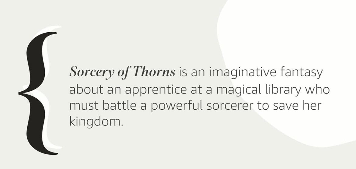 Picture of Sorcery of Thorns ( Sorcery of Thorns, #1 ) by Margaret Rogerson ( Premium Paper and Matte Covers ) Novel