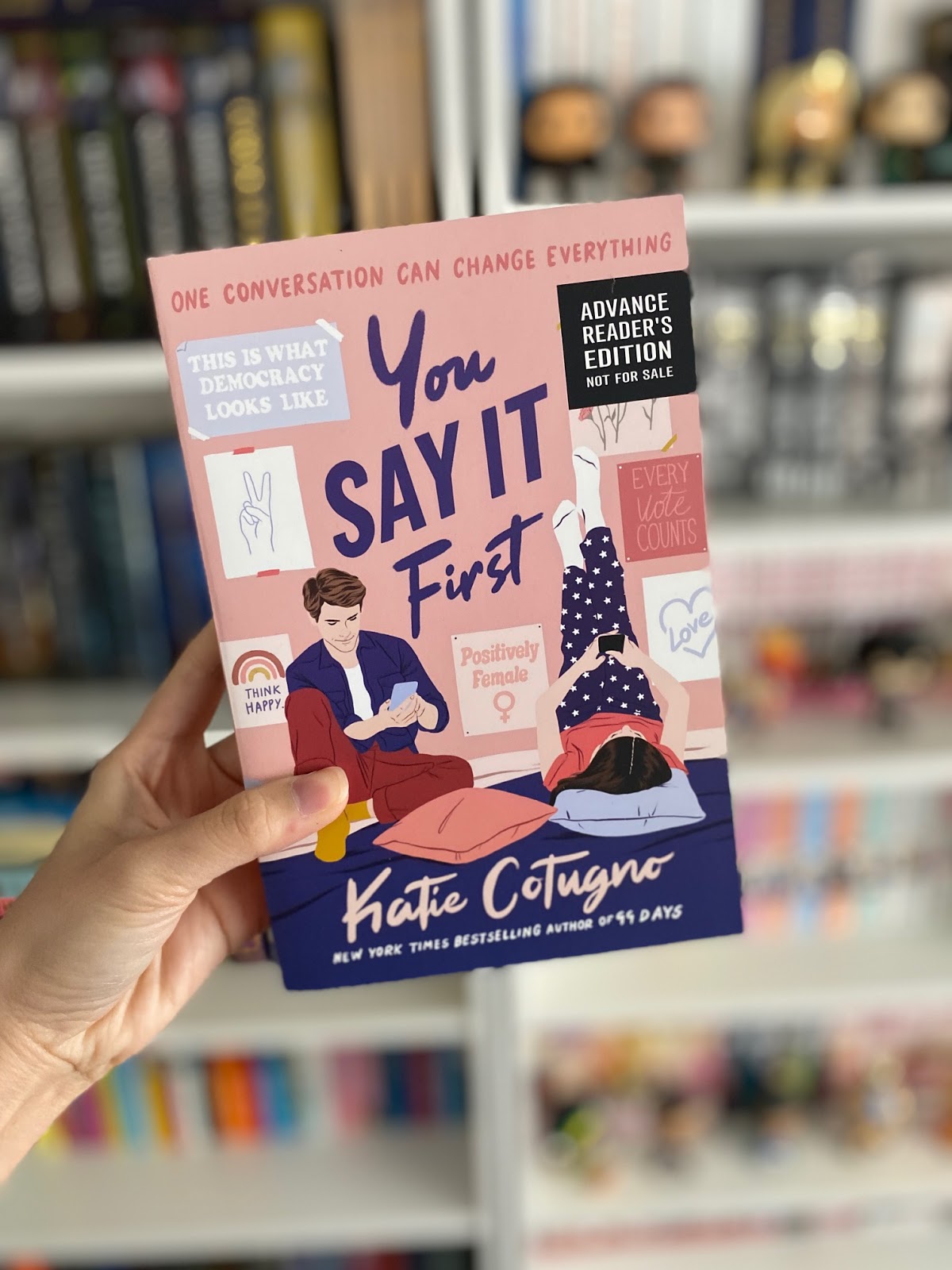 Picture of You Say It First by Katie Cotugno ( Premium Paper and Matte Cover ) Novel