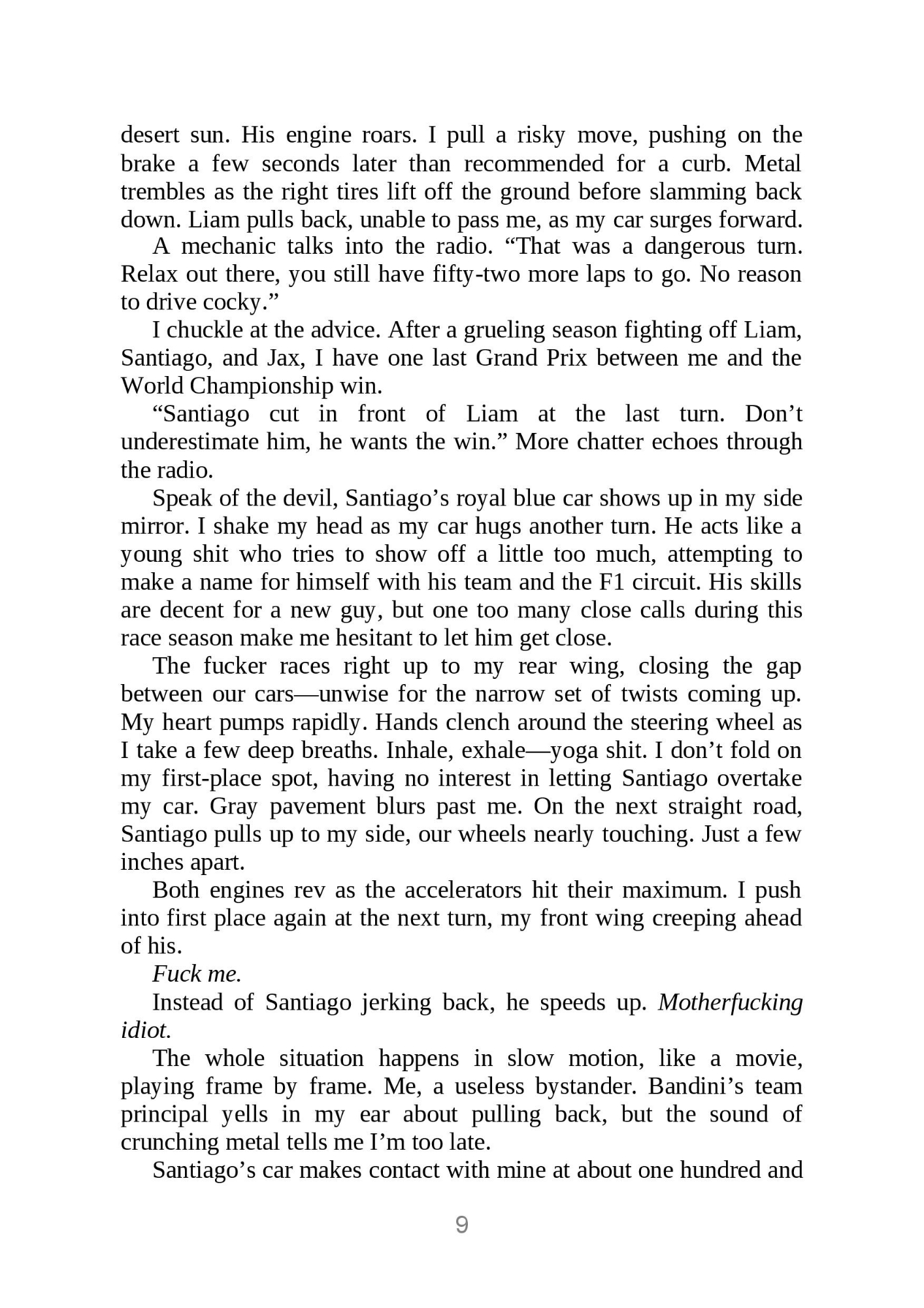 Picture of Dirty Air Series ( Throttled, Collided, Wrecked, Redeemed ) by Lauren Asher ( Premium Print and Matte Cover ) Novel