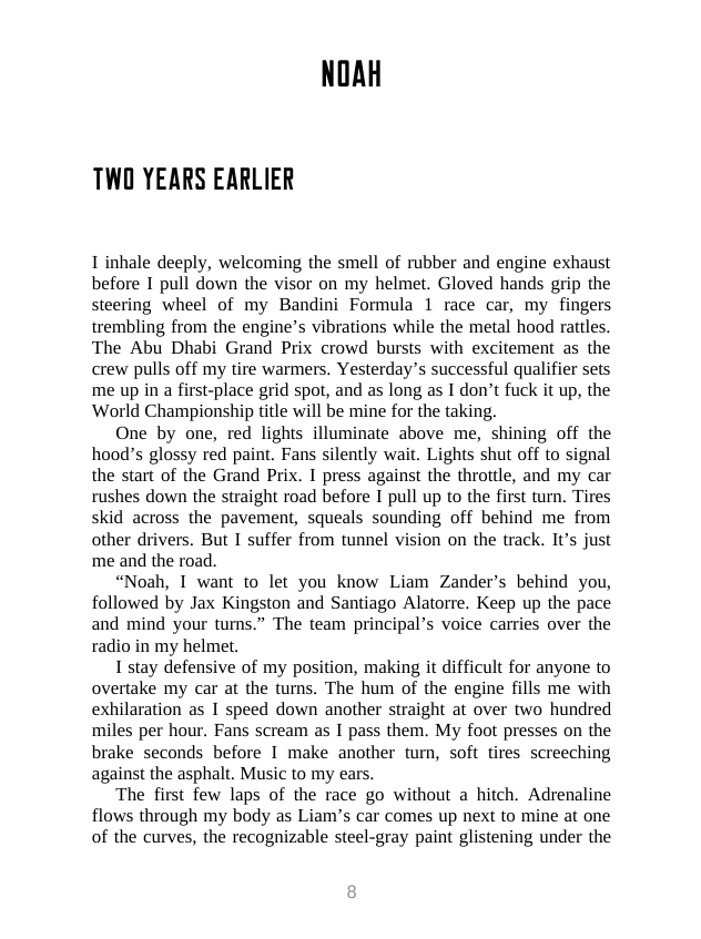 Picture of Throttled ( Dirty Air #1 ) by Lauren Asher ( Premium Print and Matte Cover ) Novel