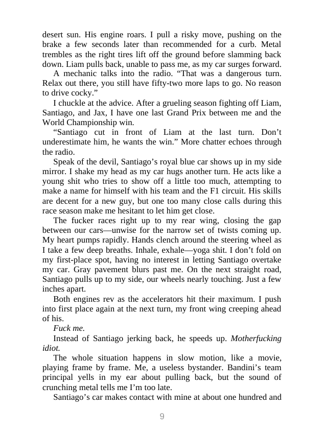 Picture of Throttled ( Dirty Air #1 ) by Lauren Asher ( Premium Print and Matte Cover ) Novel