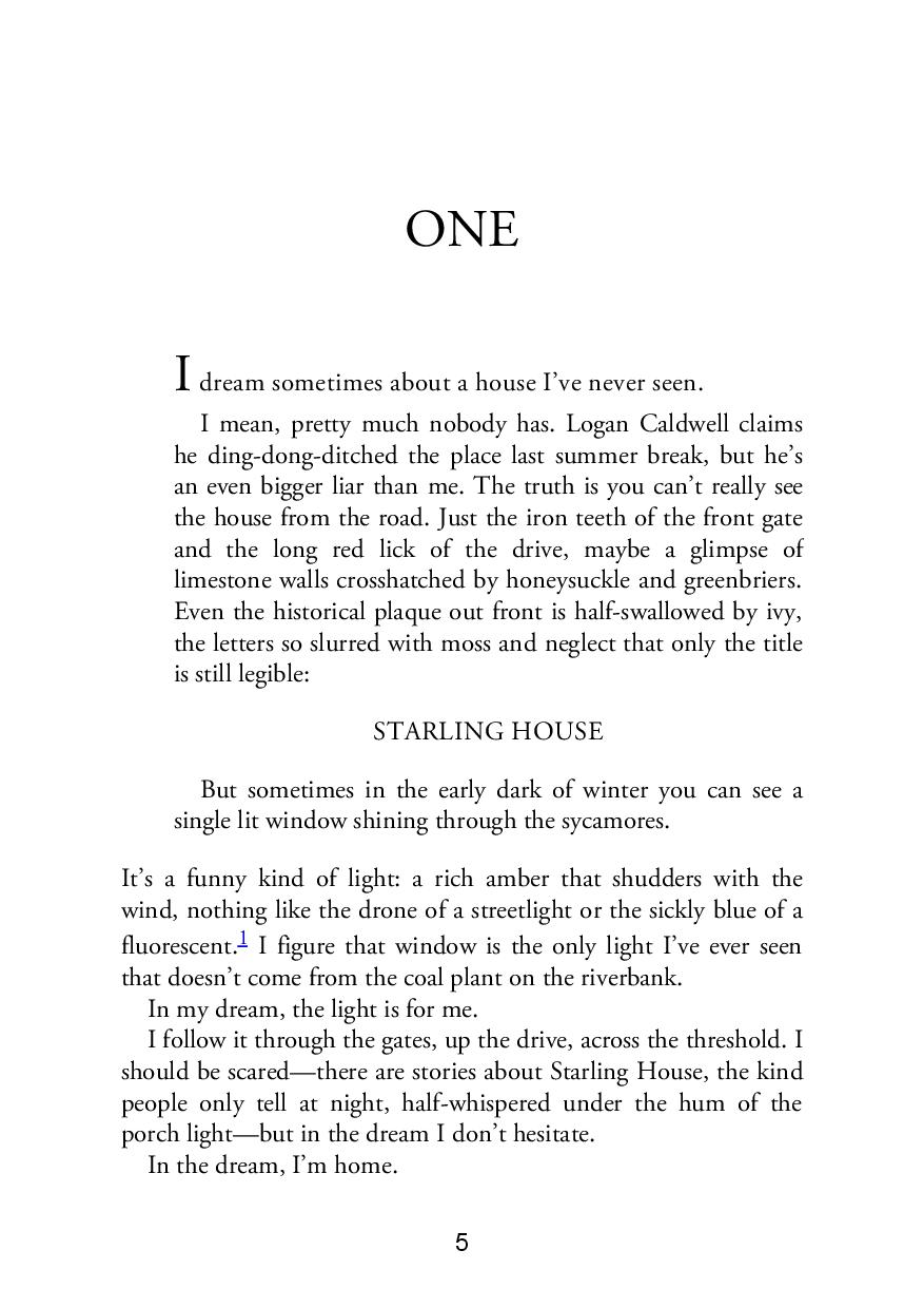 Picture of Starling House by Alix E. Harrow | Premium Paper | Matte Cover Novel