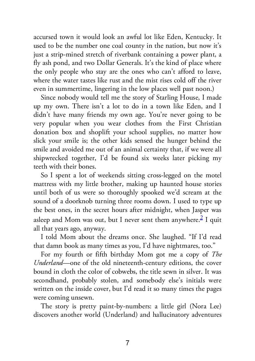 Picture of Starling House by Alix E. Harrow | Premium Paper | Matte Cover Novel