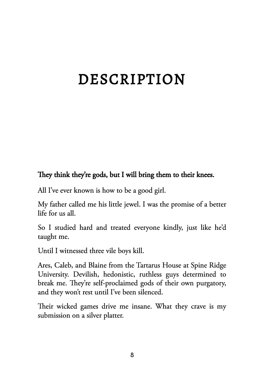 Picture of Vile Boys (Spine Ridge University #3) by Clarissa Wild | Premium Paper | Matte Cover Novel