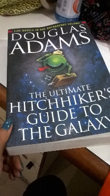 Picture of The Ultimate Hitchhiker's Guide to the Galaxy by Douglas Adams | Premium Paper | Matte Cover Novel