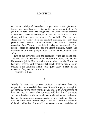 Picture of Doctor Sleep by Stephen King ( Premium Paper and Matte Cover ) Novel