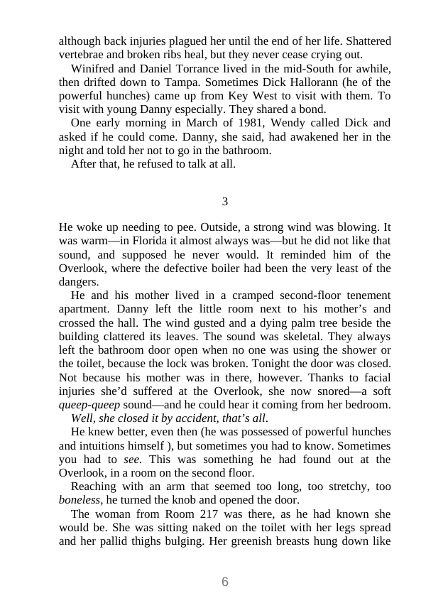 Picture of Doctor Sleep by Stephen King ( Premium Paper and Matte Cover ) Novel