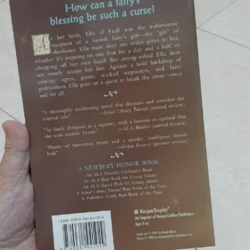 Picture of Ella Enchanted ( Ella Enchanted #1 ) ( Book by Gail Carson Levine ) ( Premium Paper and Matte Cover ) Novel